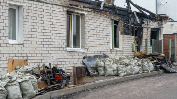 Professional Emergency Fire Cleanup technician working in Mound, MN